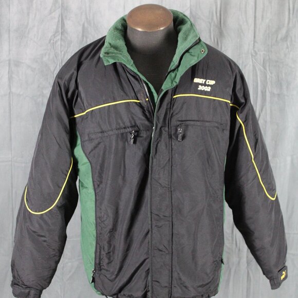 Retro CFL Jacket - Grey Cup 2002 Crested Logo by Puma - Men's Medium - Picture 7 of 9